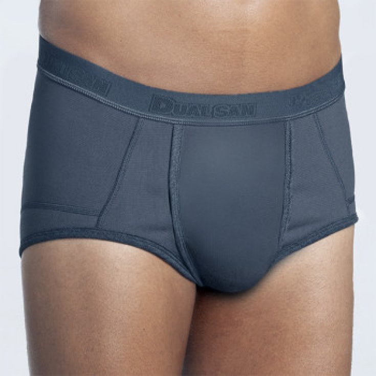Slip Uomo Contenitivo&nbsp;Grigio Tg.4&nbsp;DualSan