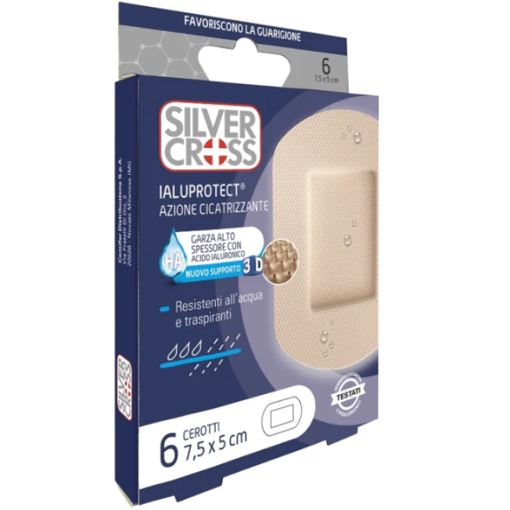 Silver Cross Ialuprotect XL 7,5x5cm Comifar 1 Pezzo