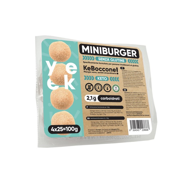 KeBoccone Miniburger Keto 100g