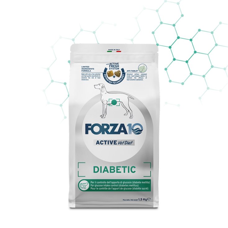 Active Diabetic All/Adult Dogs Pesce FORZA10 1,5Kg