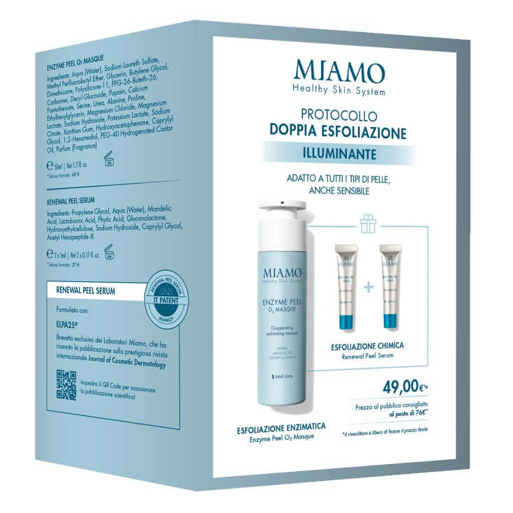 Kit Esfoliazione Illuminante Miamo 2025