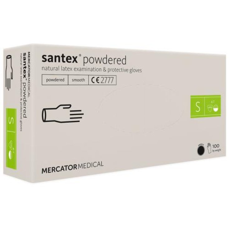 Sant&igrave;ex Powdered S Mercator Medical 100 Pezzi