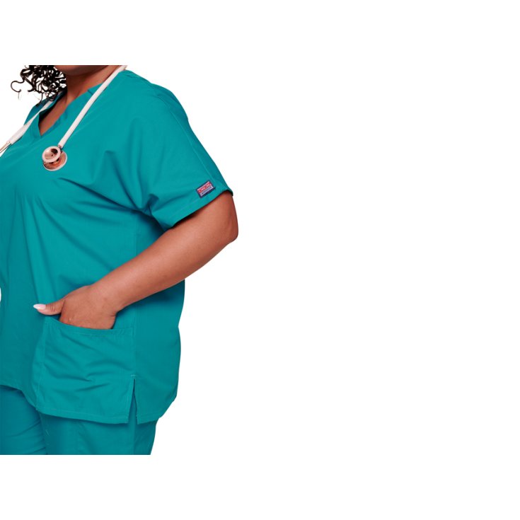 Casacca Scollo A V Cherokee Originals - Donna XL - Foglia GIMA