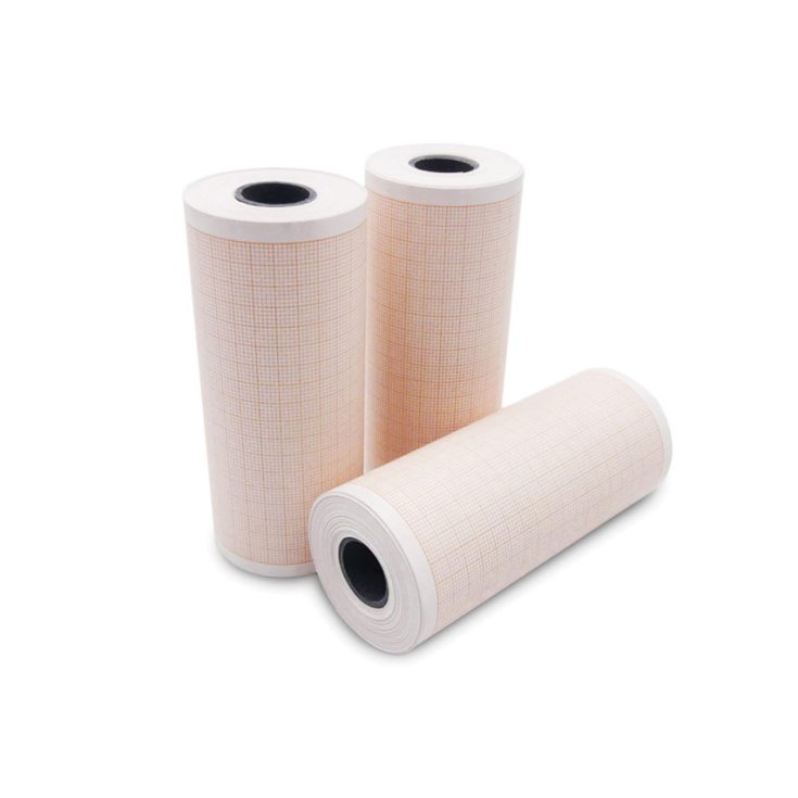 Carta Termica ECG 80mmx25m Arancio GIMA 10 Rotoli
