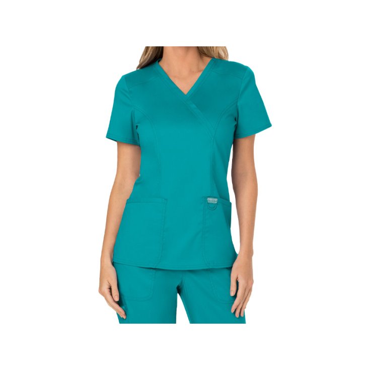 Casacca Finto Incrocio Cherokee Revolution - Donna XXS - Foglia Di T&egrave; GIMA