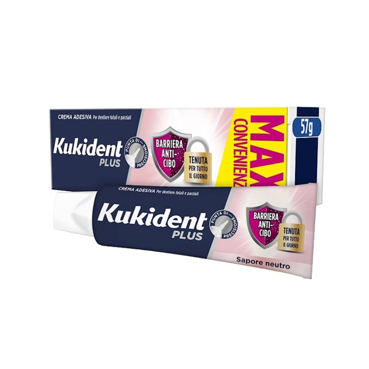 Kukident Plus Barriera Anticibo 57g