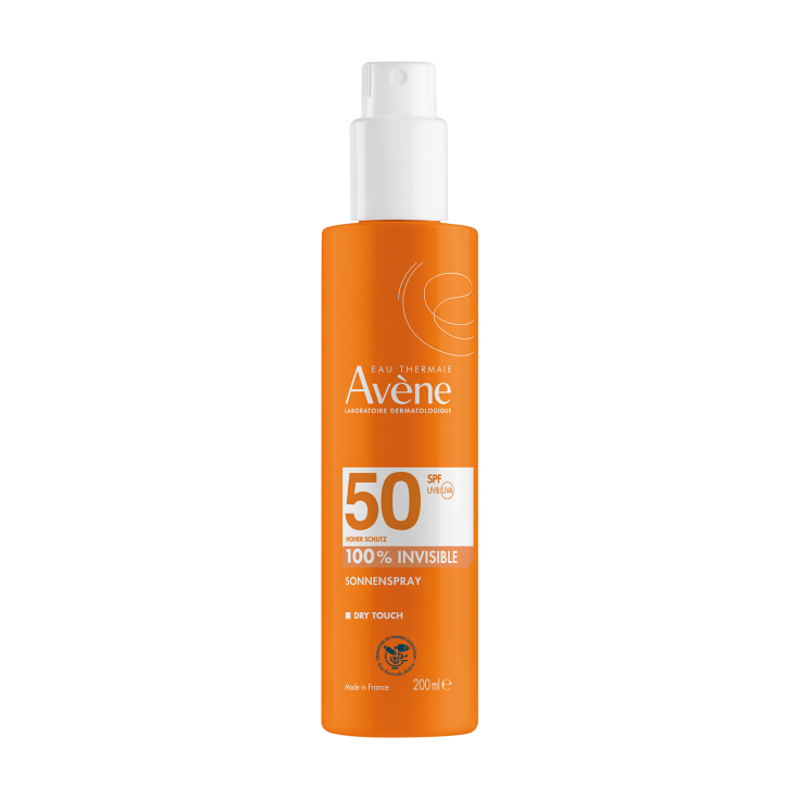 Spray Solare Corpo Spf50 100% Invisible Av&egrave;ne 200ml