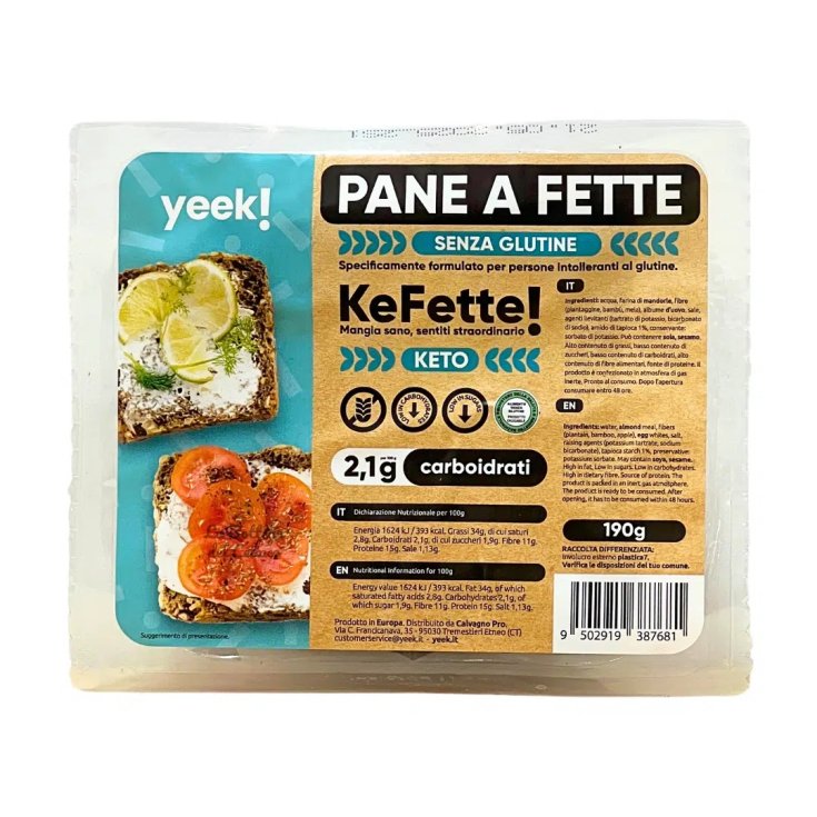 Pane a Fette KeFette! Yeek! 190g