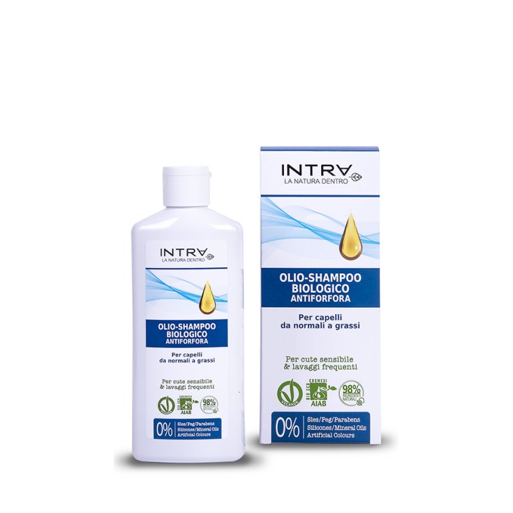 Olio-Shampoo Biologico Antiforfora Intra 200ml