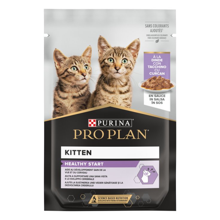 Kitten Healthy Start Teneri Pezzetti Con Tacchino Purina&reg; Pro Plan&reg; 85g