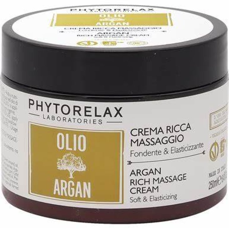 Olio Argan Crema Ricca Massaggio Phytorelax 250ml