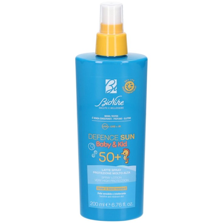 Defence Sun SPF50+ Baby&Kid Latte Spray BioNike 200ml