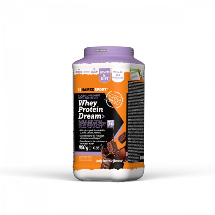 WHEY PROTEIN DREA Tasty Brownie NAMEDSPORT 800g