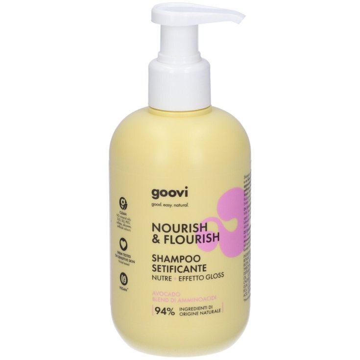 Shampoo Setificante Nourish & Flourish&nbsp;goovi 250ml