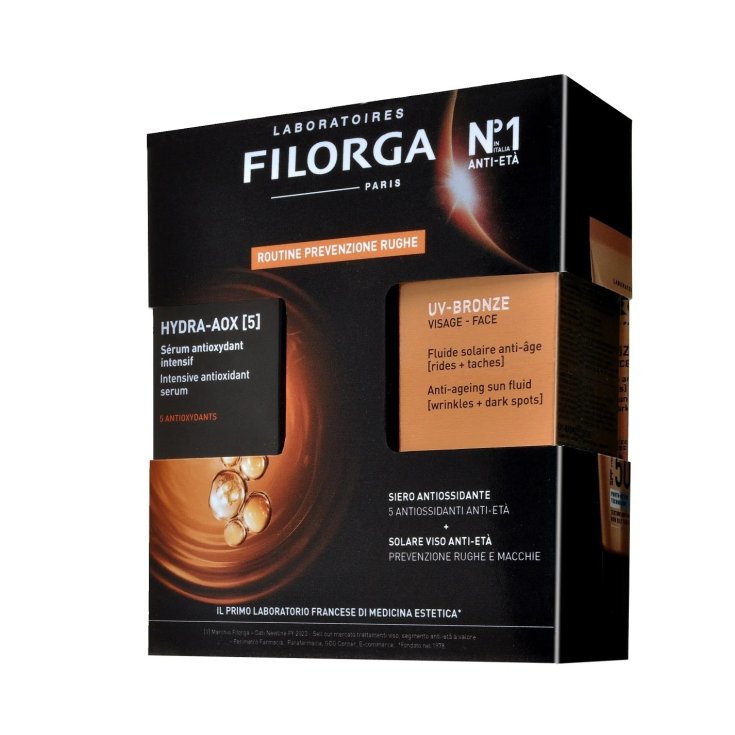 Cofanetto Hydra-AOX [5] + UV Bronze Face SPF50+ Filorga