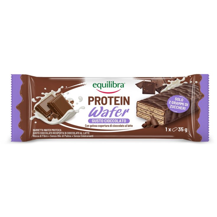 Protein&nbsp;Wafer Gusto Cioccolato Equilibra 35g