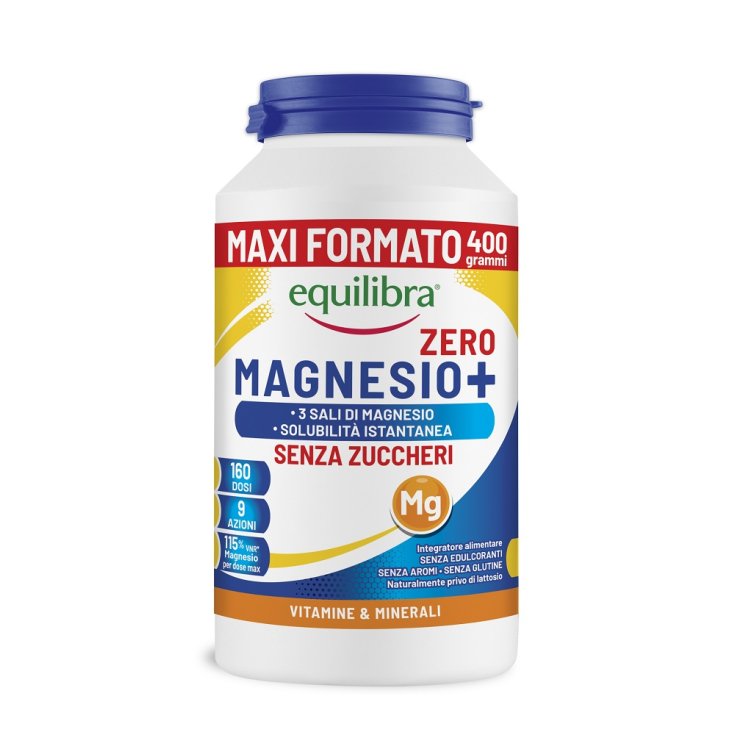 Magnesio+ Zero Equilibra Maxi Formato 400g