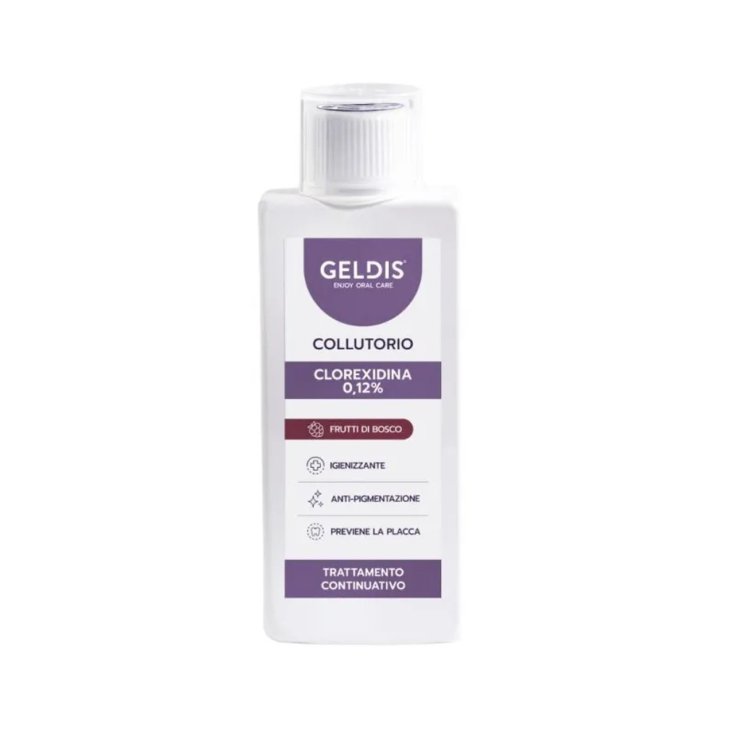 Colluttorio Clorexidina 0.12% Frutti di Bosco GELDIS 200ml