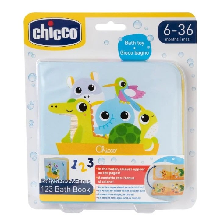 123 Libro Bagno BSF CHICCO Gioco