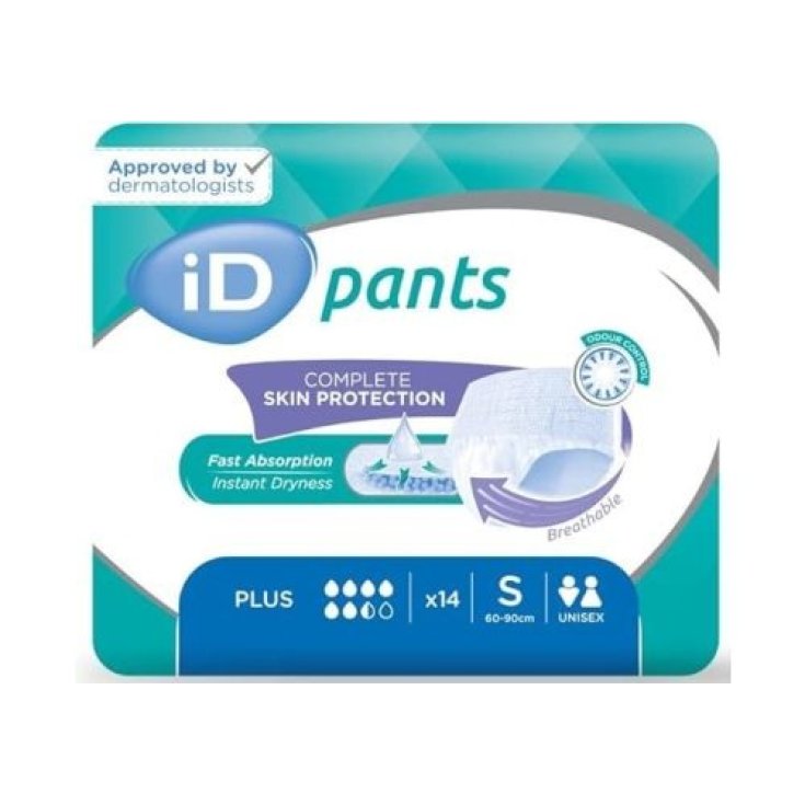 ID Pants Pull Up Tg.S Pannolone Mutandina 14 Pezzi