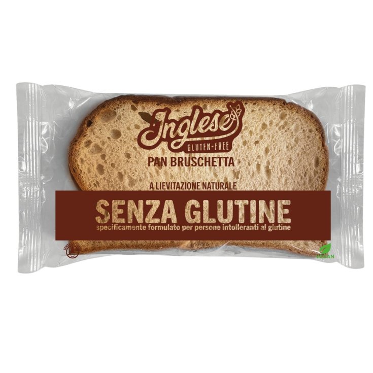 Pan Bruschetta&nbsp;Inglese Gluten Free 2 Fette