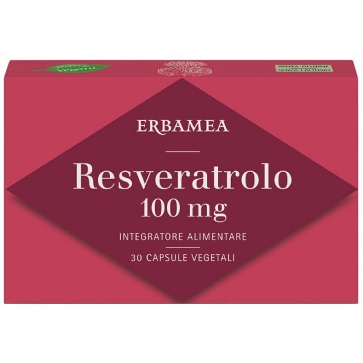Resveratrolo 100mg ERBAMEA 30 Capsule