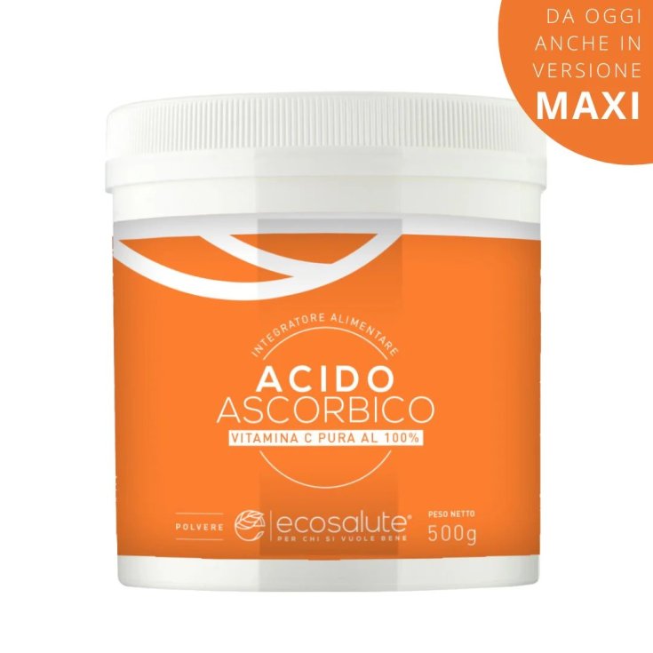 Acido&nbsp;Ascorbico Vitamina C Pura ecosalute 500g