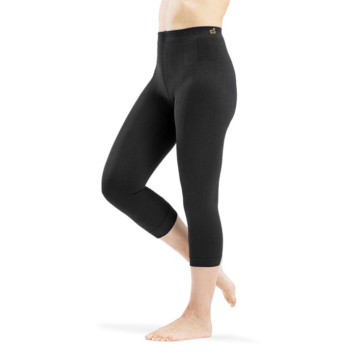 Leggings Capri Nero Tg.S BeYou Solidea
