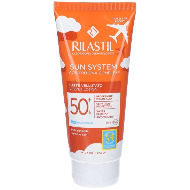 Latte Vellutato SPF50+ Sun System Rilastil  100ml