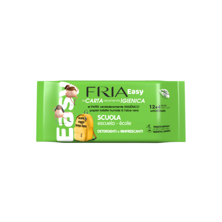 Carta Igienica Umidificata Scuola Fria Easy 12+4 Pezzi