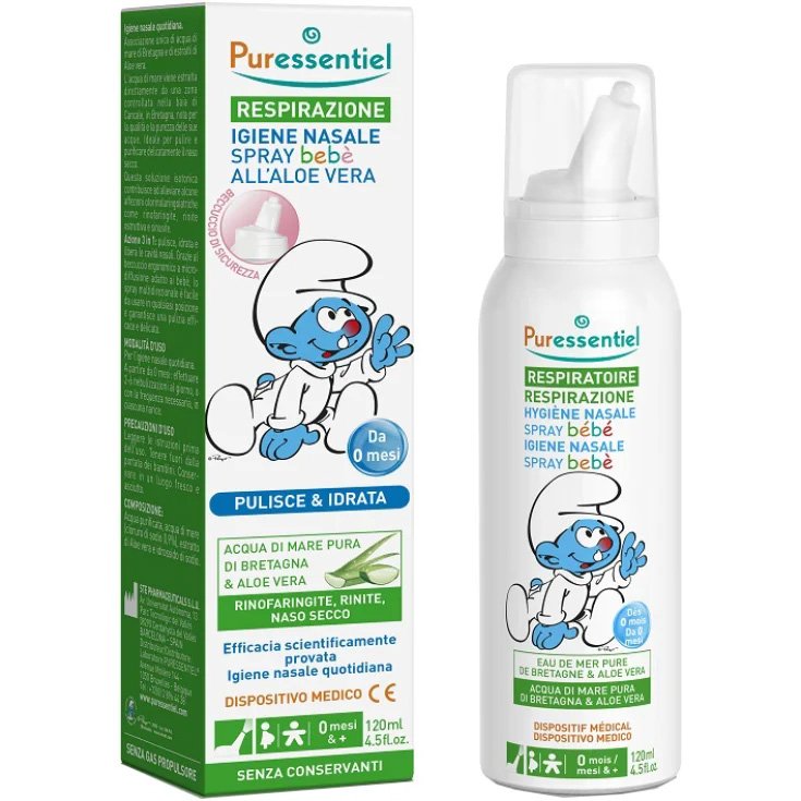 Igiene Nasale Spray BB Puffi Puressentiel® 120ml