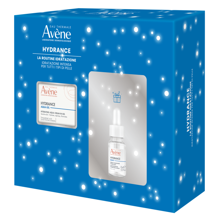 Eau Thermale Av&egrave;ne Cofanetto Natale Idratazione Hydrance, idratazione lunga durata, tutti i tipi di pelle
