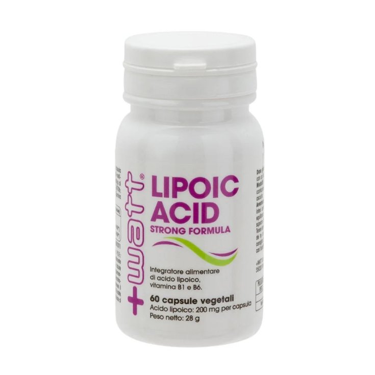 +Watt Acido Lipoico Strong Formula, 60 Capsule
