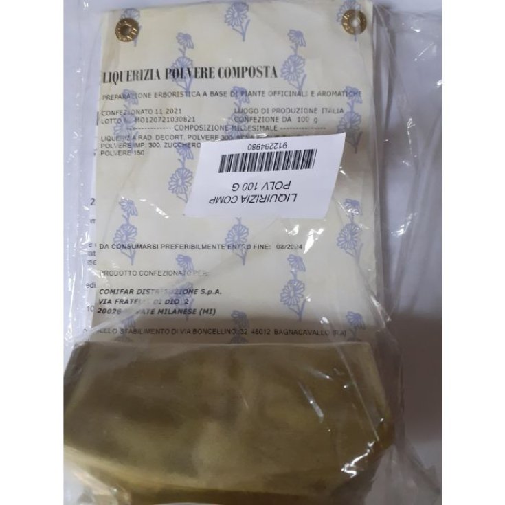 Compuesto de Regaliz en Polvo 100g