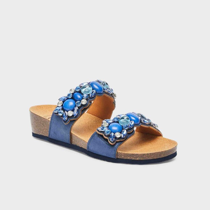 Scholl's Scarpe Rossana Nappa e Camoscio Stampato Nero 38