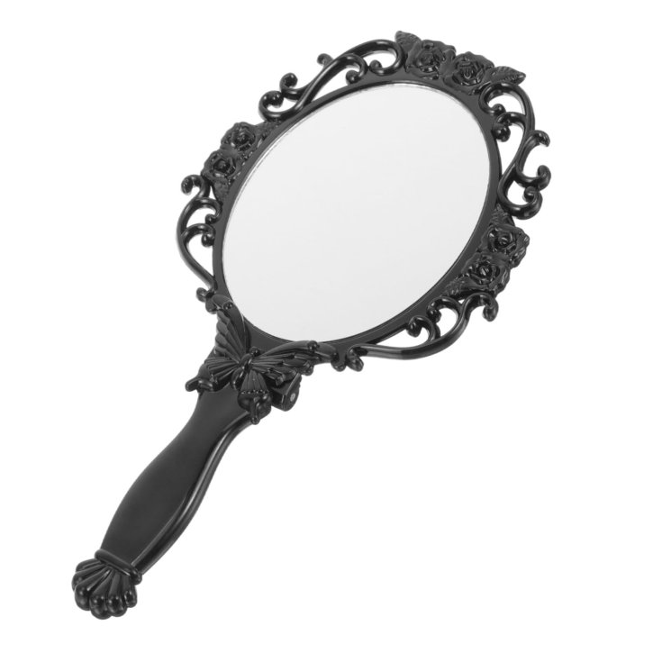 Specchio Bors 73mm Nero