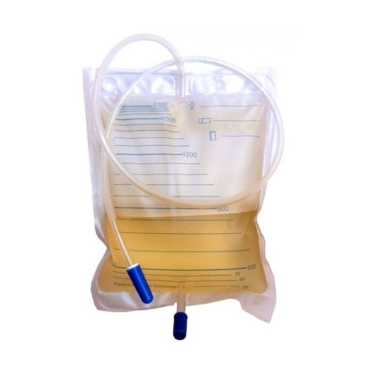 Specs Sacca Urina Letto con Scarico Tubo 130 cm, 2000ml - 10 Pz