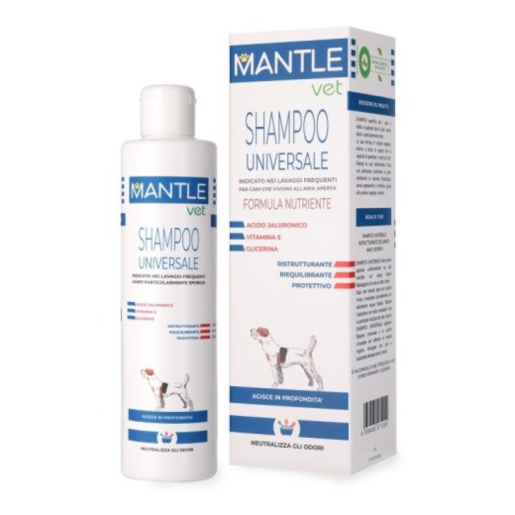 Pharmarei Mantle Vet Shampoo Universale 250ml Pharmarei Mantle Vet Shampoo Universale 250ml