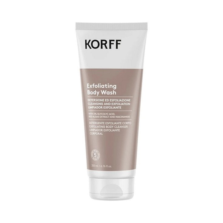 Korff Exfoliating Body Wash 200ml