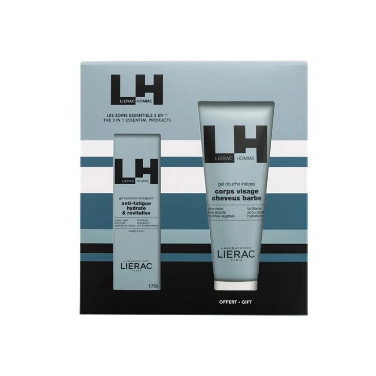 LIERAC HOMME SET IDRAT GEL+3I1