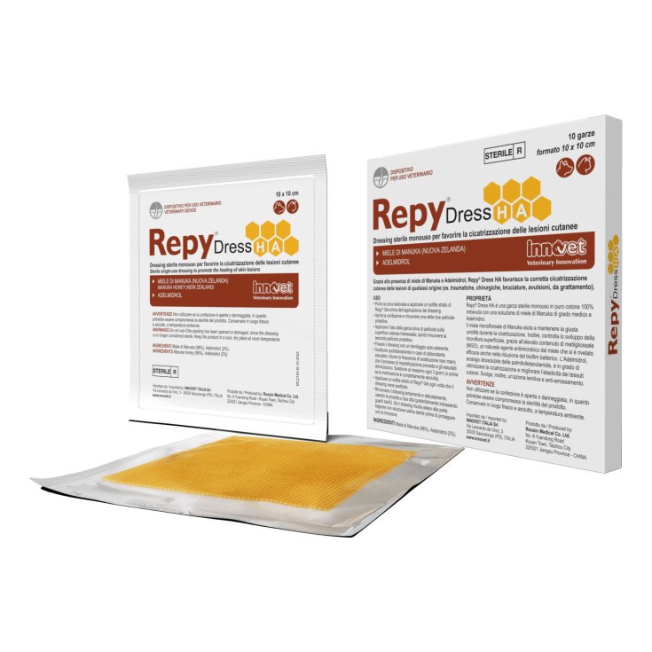 REPY DRESS HA GARZE 10X10 10PZ