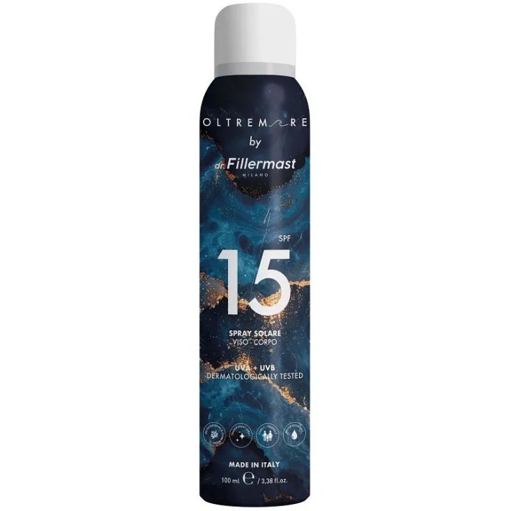 Dr. Fillermast Spray 15+ Protezione Solare Viso-Corpo 100ML
