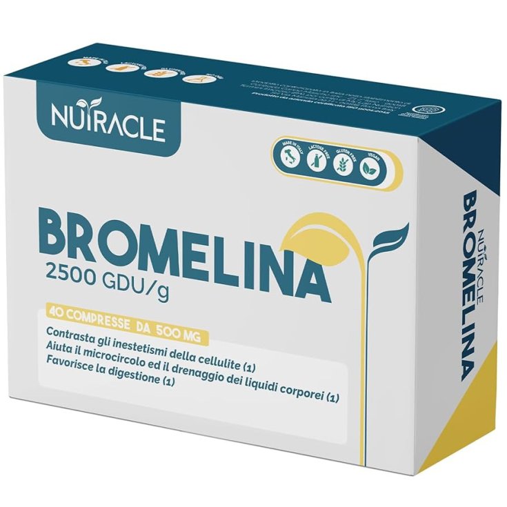 Mylab Nutrition Srl Nutracle Bromelina 40 Compresse
