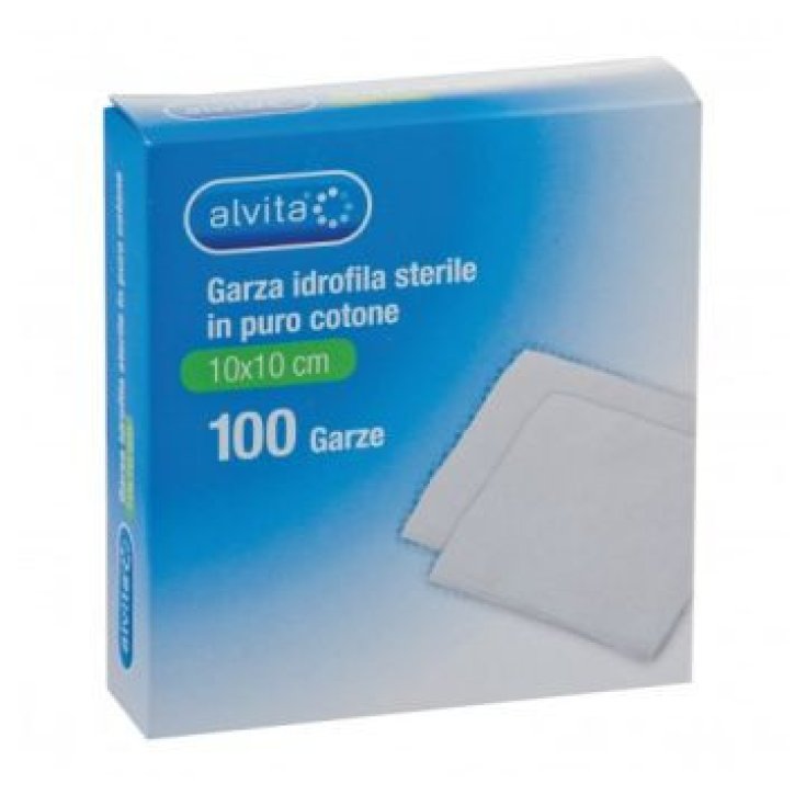 Pikdare Garza Idrofila Tagliata Non Sterile 10x10 cm