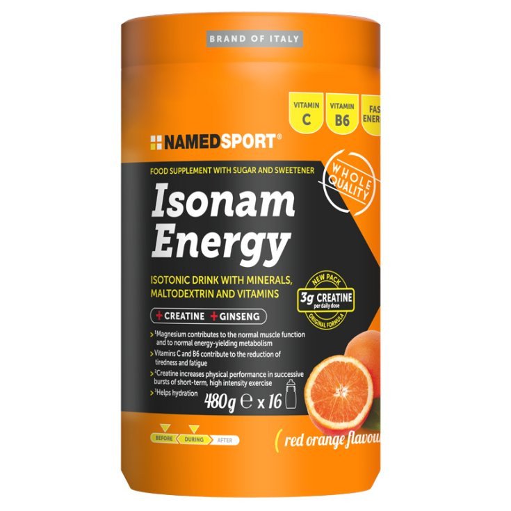 Named Isonam Energy Orange 480G