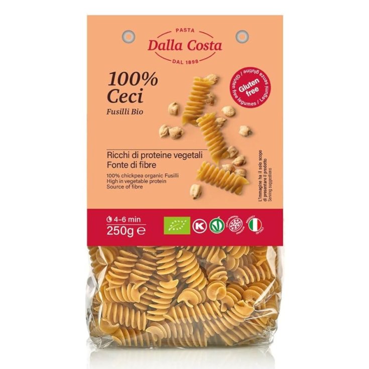 Dalla Costa Fusilli 100% Ceci Bio