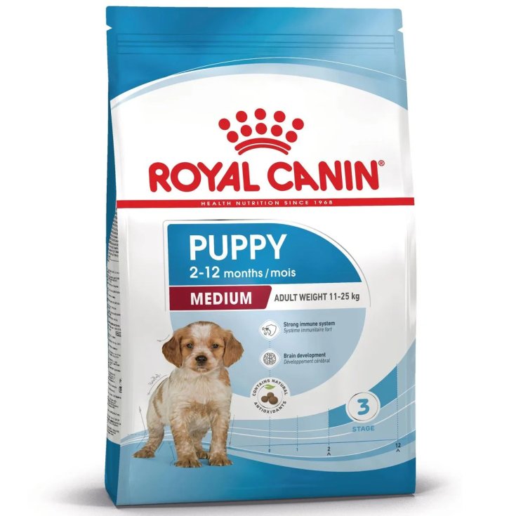 Royal Canin Medium Puppy 3kg Alimento Completo per Cuccioli