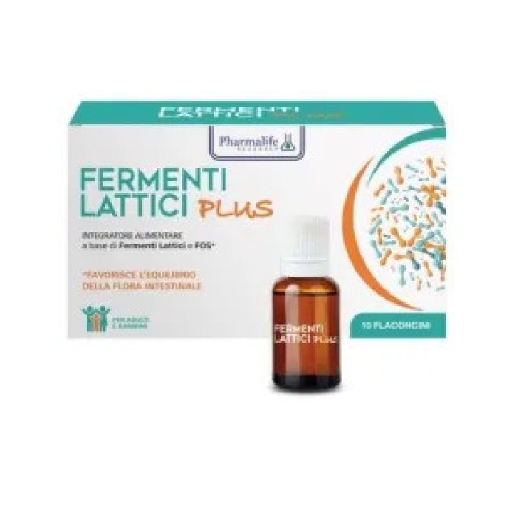 Pharmalife Fermenti Lattici Plus 10 Flaconcini da 10 ml