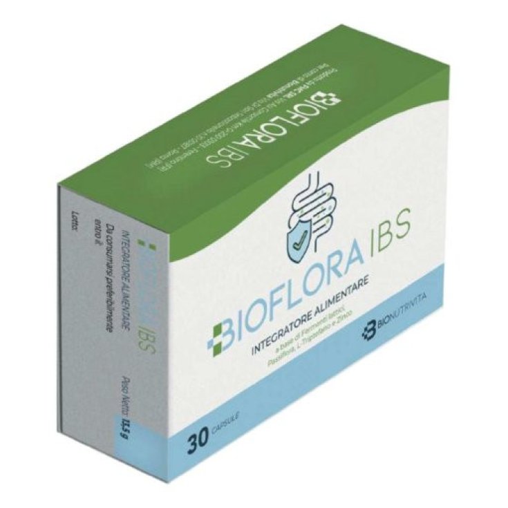Bionutrivita Bioflora IBS 30 Capsule - Integratore Flora Intestinale