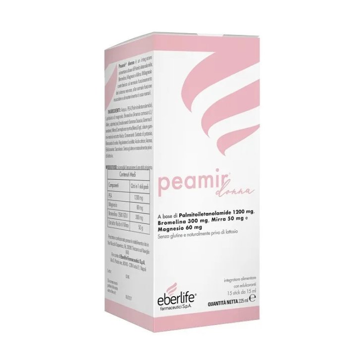 Eberlife Farmaceutici Peamir Donna Integratore Alimentare Stick Pack